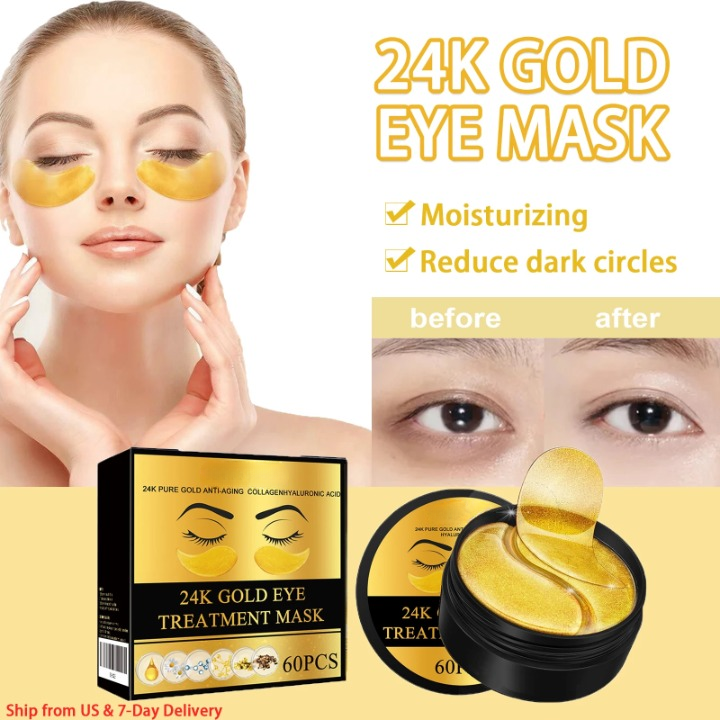 Gold Eye Patches