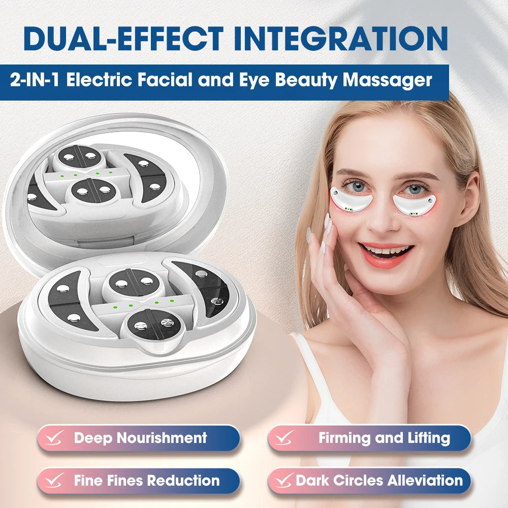 Microcurrent Eye & Face Massager